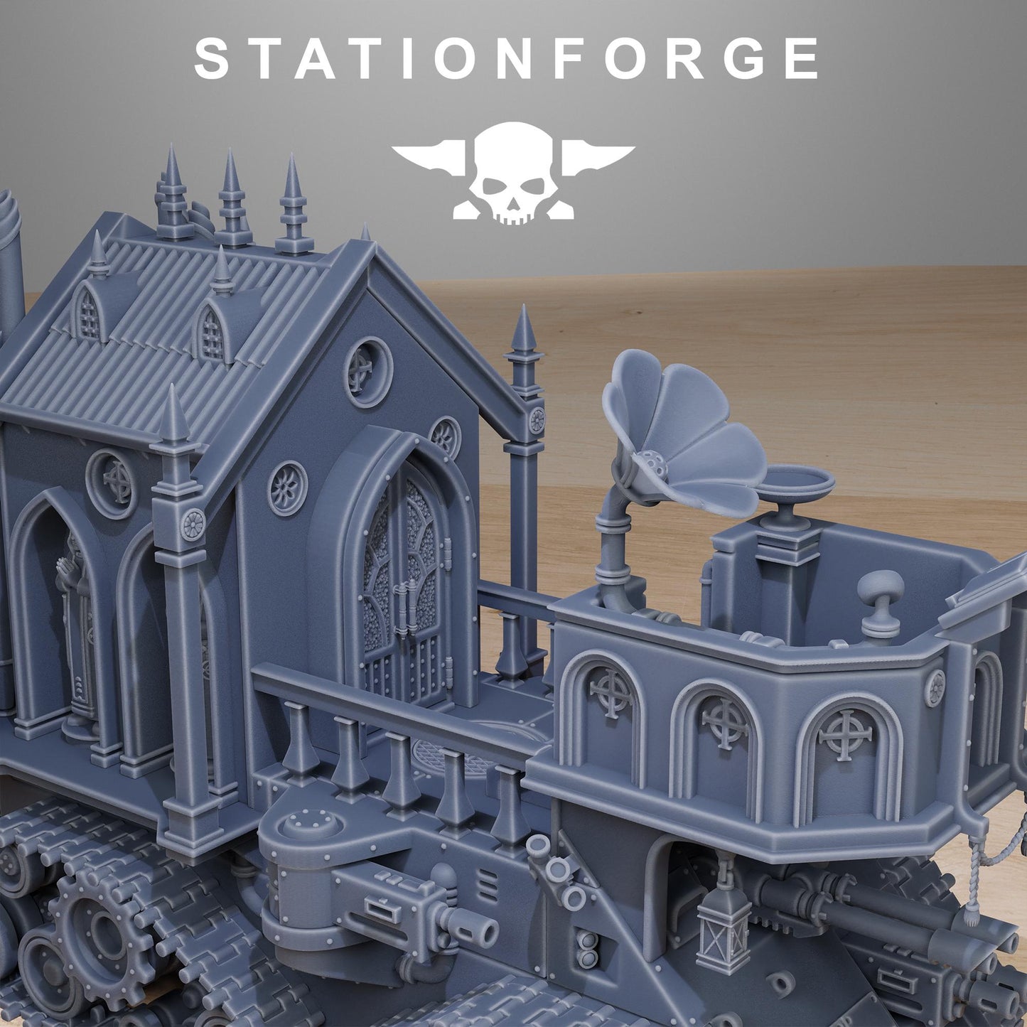 Vodalites Tank | Station Forge | Wargaming | Tabletop miniatures | Grim dark future wargames