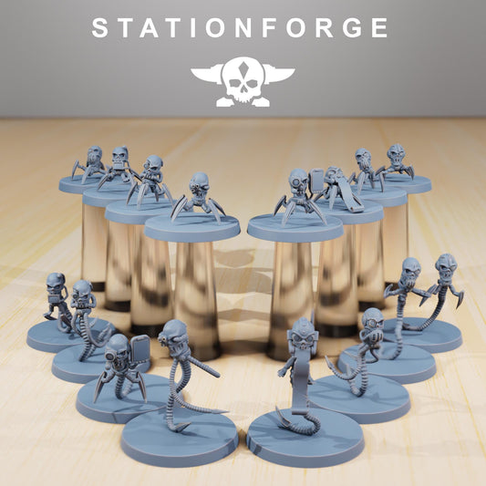 Scavenger Servonators | Station Forge | Wargaming Miniature | Grimdark Future |