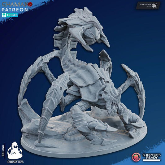 Plasmatic Scorpid | Ghamak Cosmic Devourer | Wargaming | Alien Swarm Proxies | Alien Hive | Xenomorph Grimdark Devourer | Scorpion Proxy