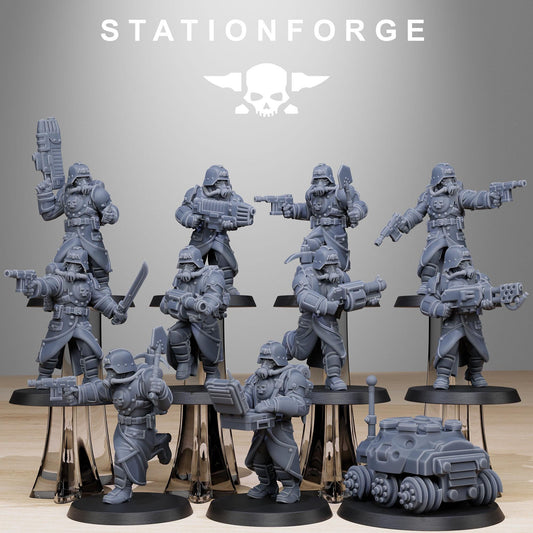 GrimGuard Bombardiers | Station Forge | Marines | Wargaming | Infantry | Soldiers
