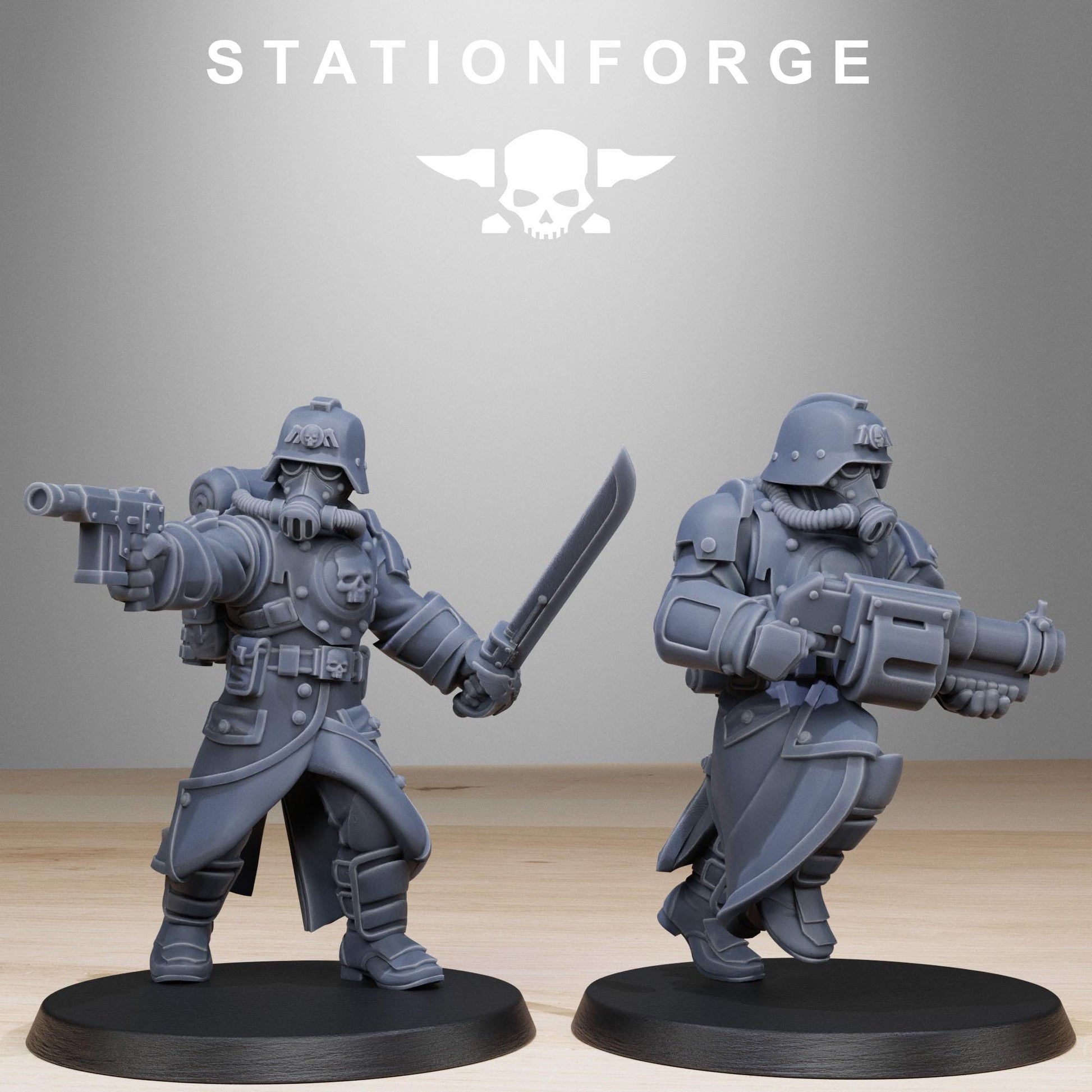 GrimGuard Bombardiers | Station Forge | Marines | Wargaming | Infantry | Soldiers