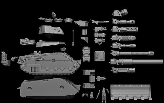 GrimGuard Battle Tank | Station Forge | Wargaming