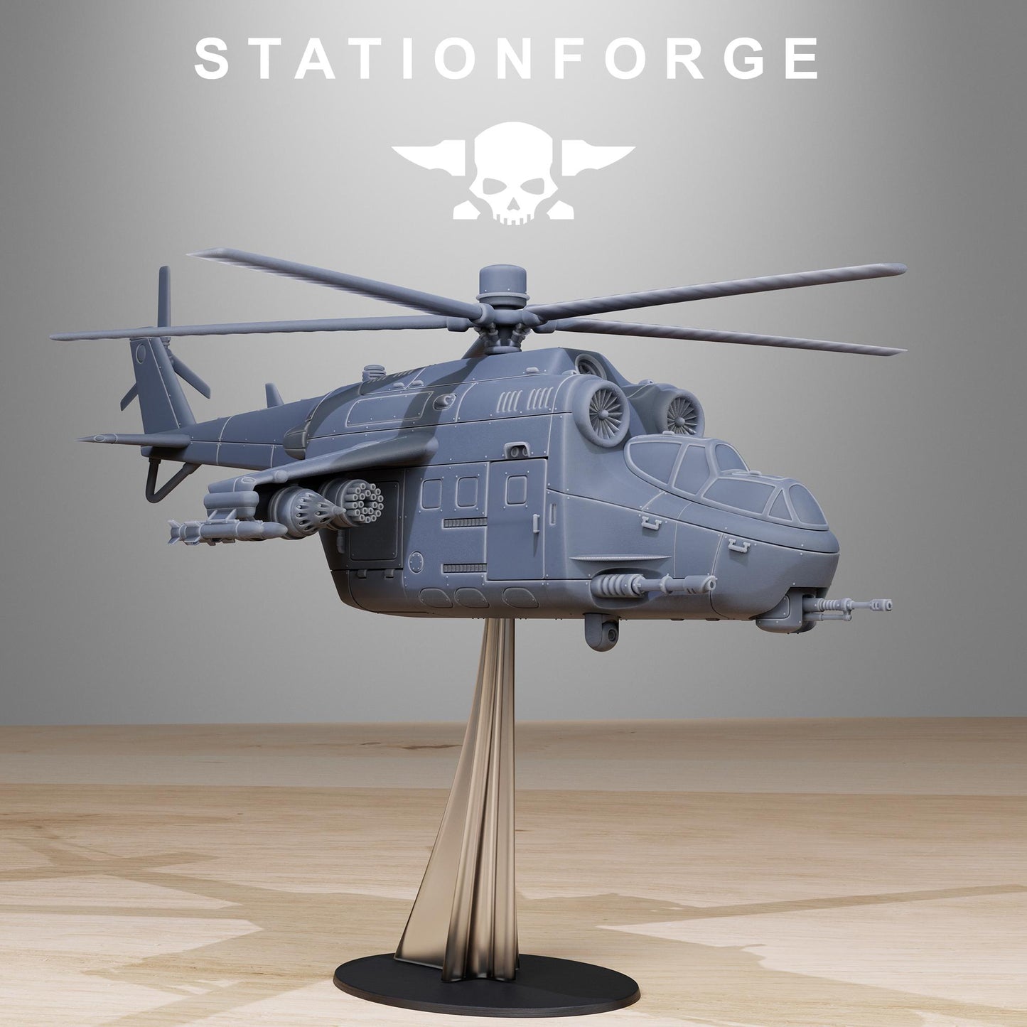 GrimGuard Helicopter | Station Forge | Wargaming