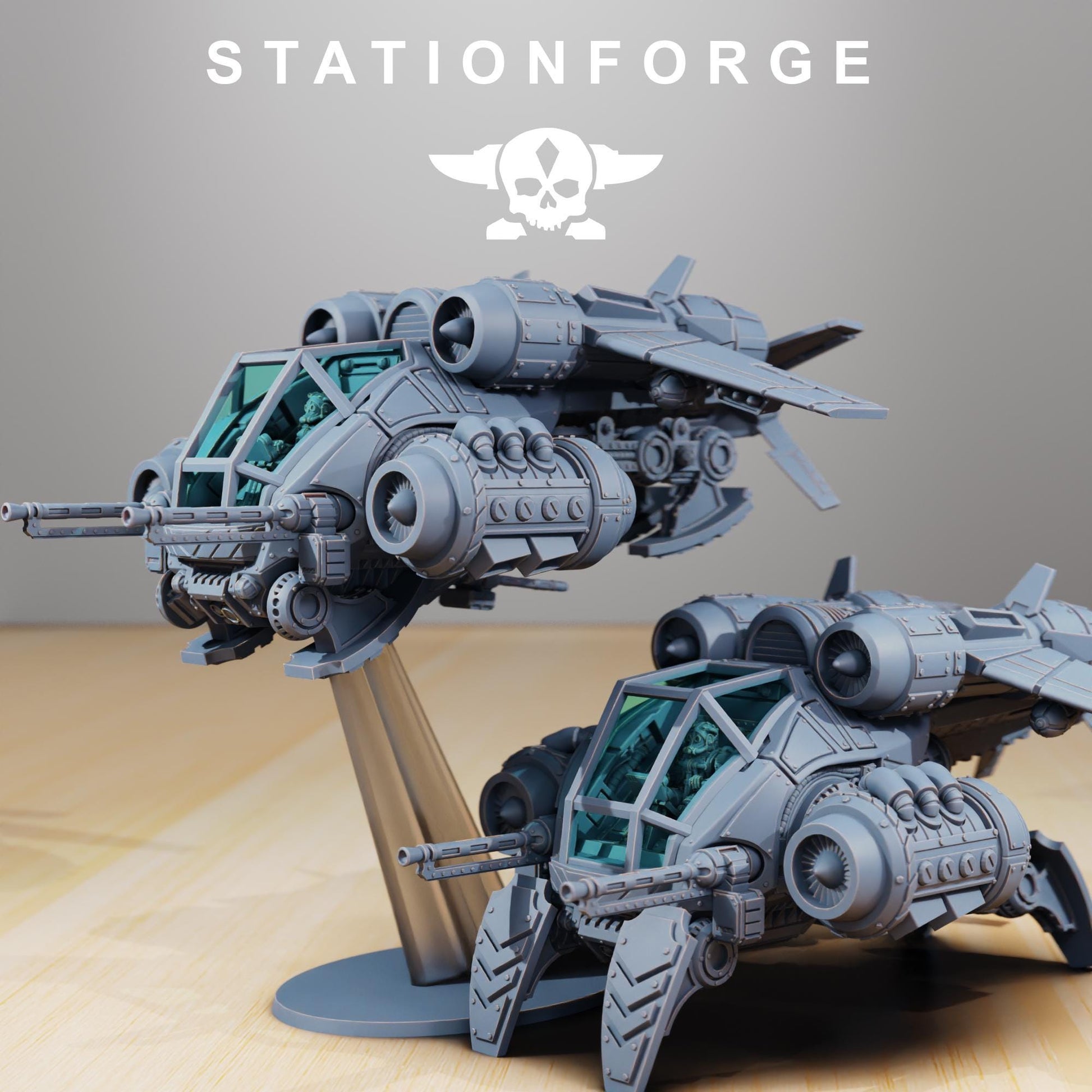 Scavenger Gunship | Station Forge | Wargaming
