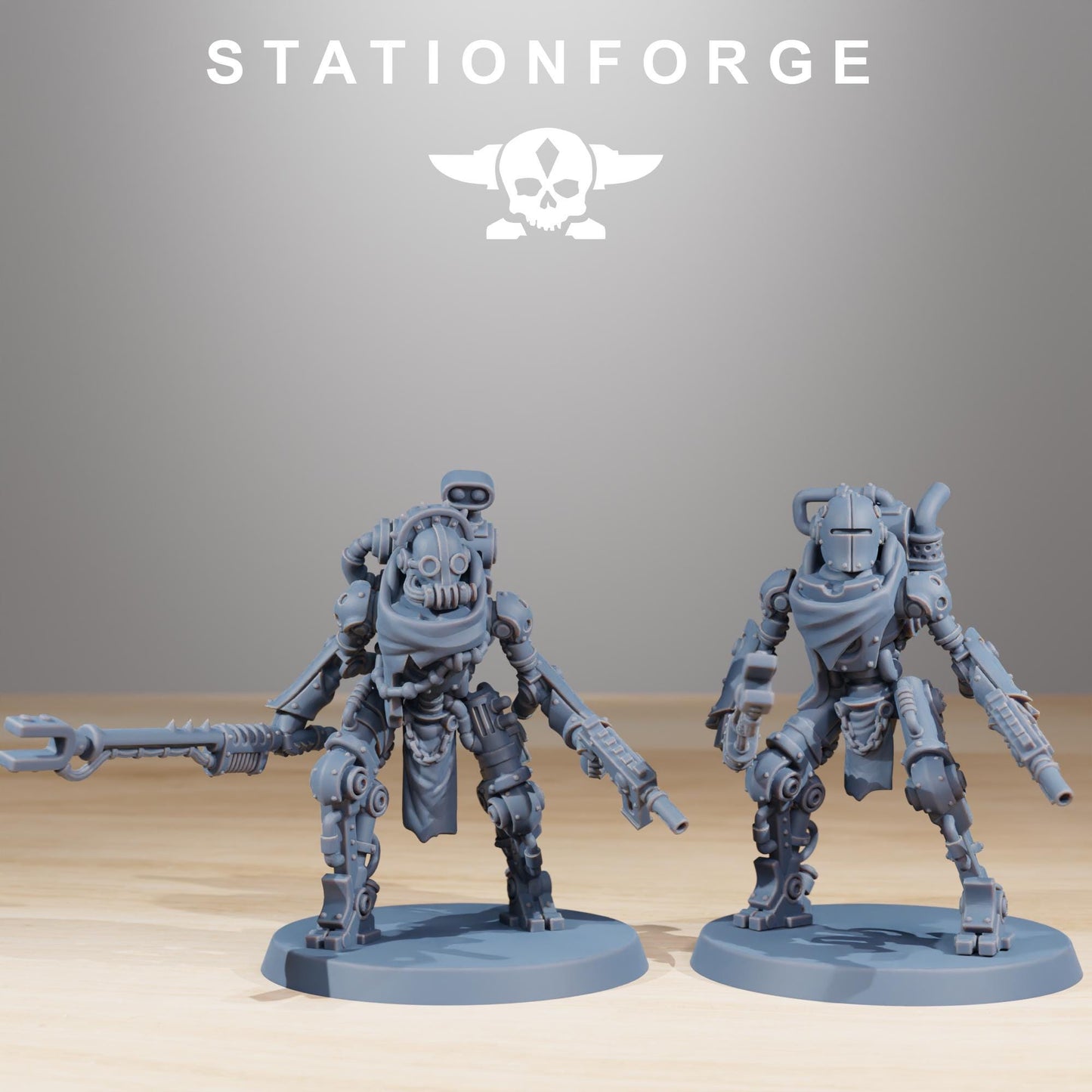 Scavenger Junkbots Builder Kit | Station Forge | Marines | Wargaming | Infantry | Soldiers
