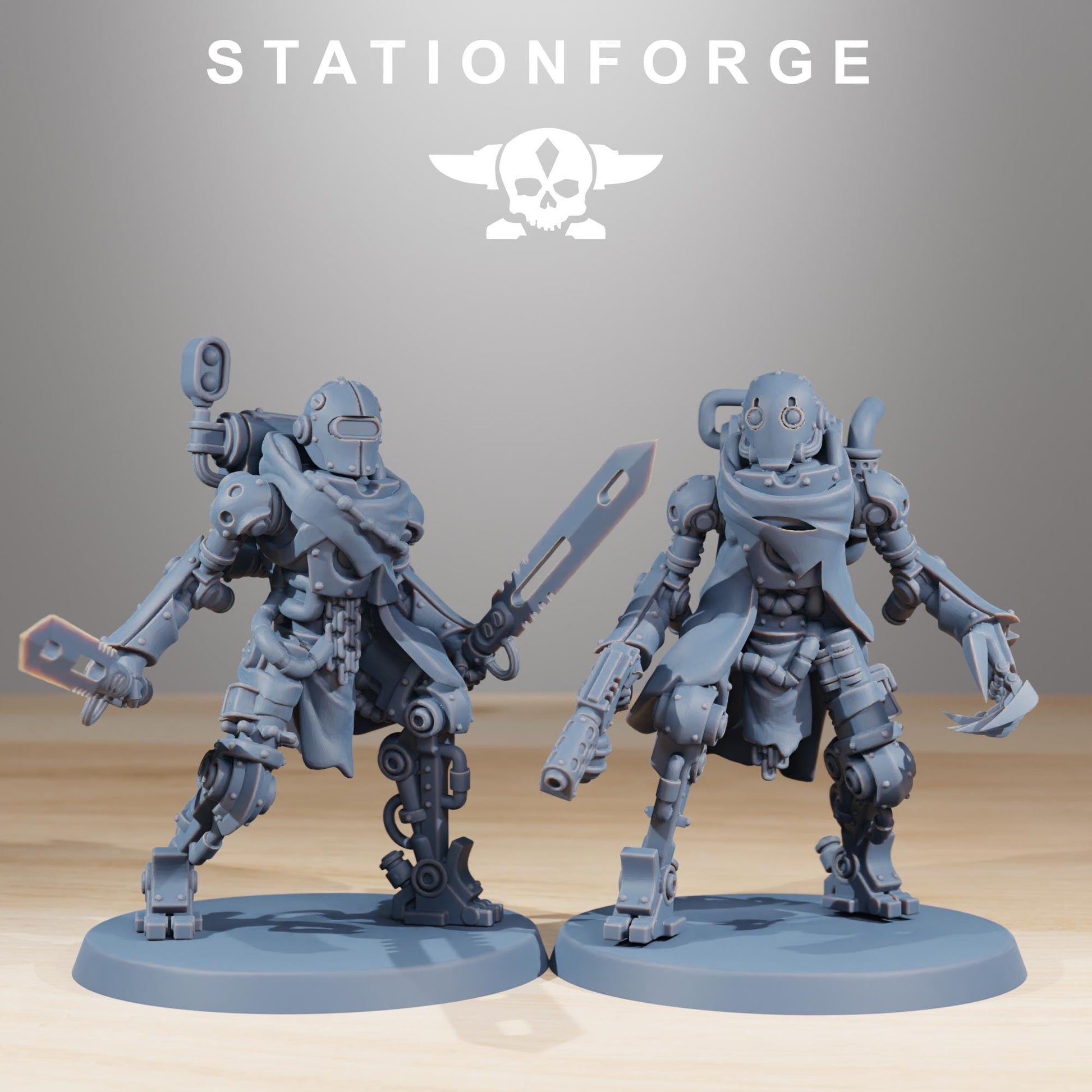 Scavenger Junkbots Builder Kit | Station Forge | Marines | Wargaming | Infantry | Soldiers