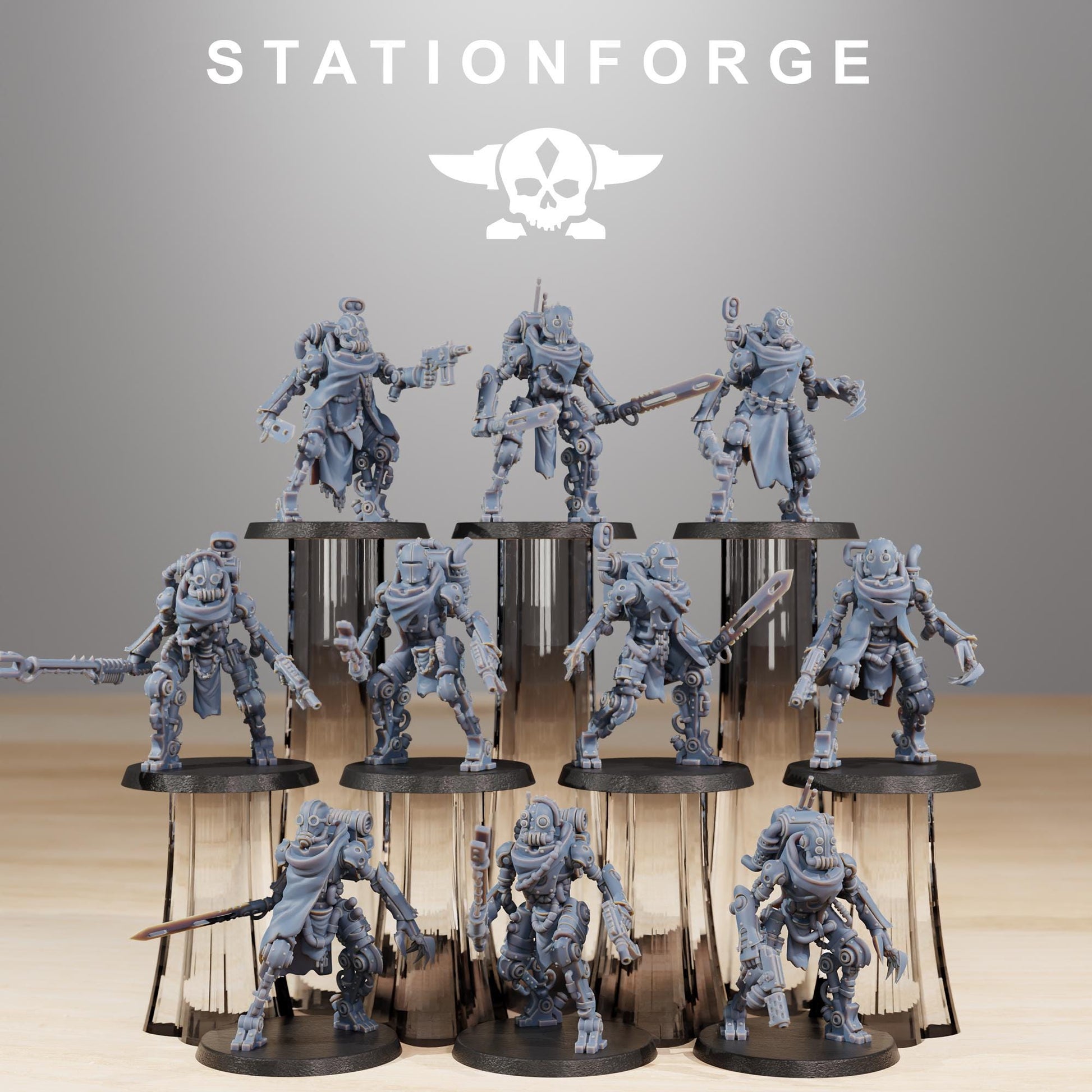 Scavenger Junkbots Builder Kit | Station Forge | Marines | Wargaming | Infantry | Soldiers
