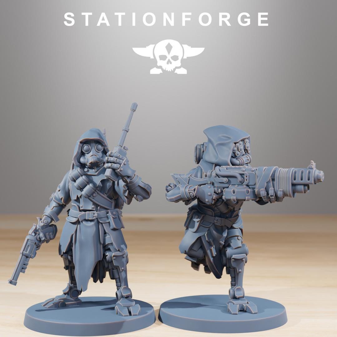 Scavenger Rangers Builder Kit | Station Forge | Marines | Wargaming | Infantry | Soldiers
