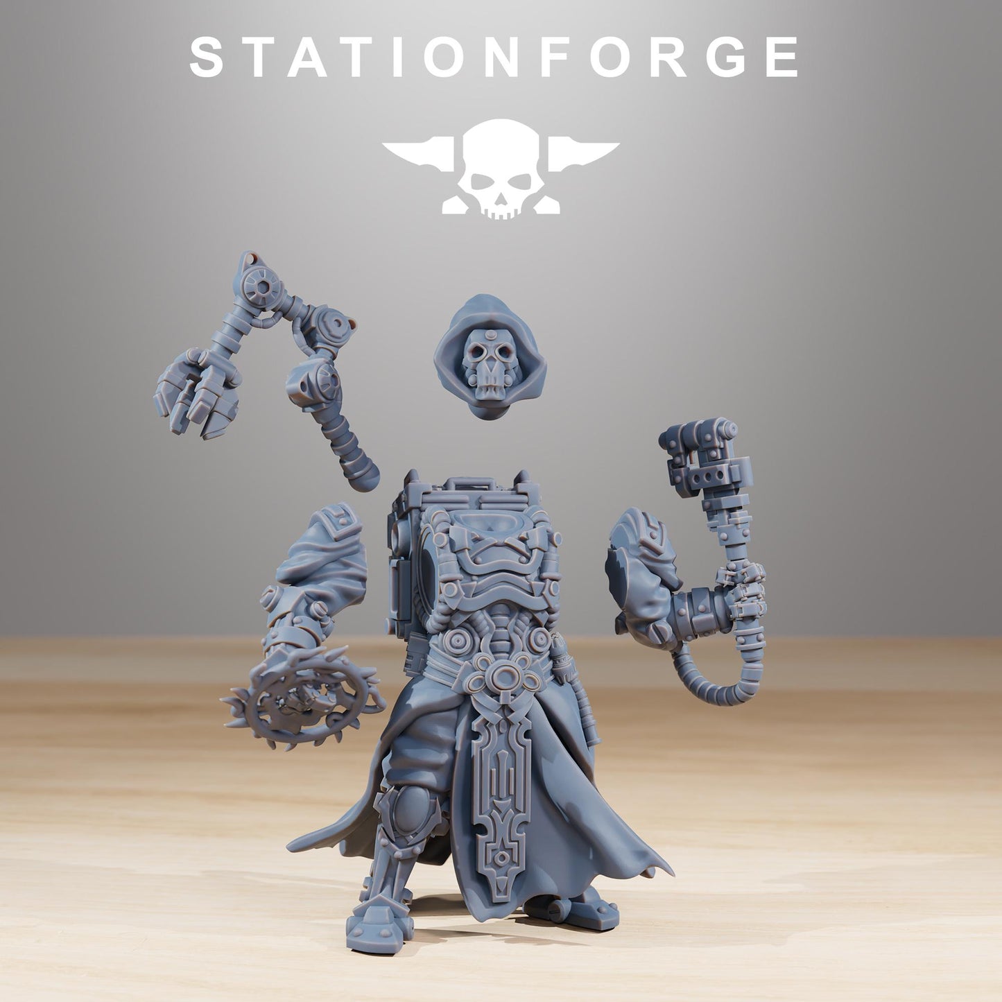 Scavenger Techno Priest | Station Forge | Marines | Wargaming | Infantry | Soldiers