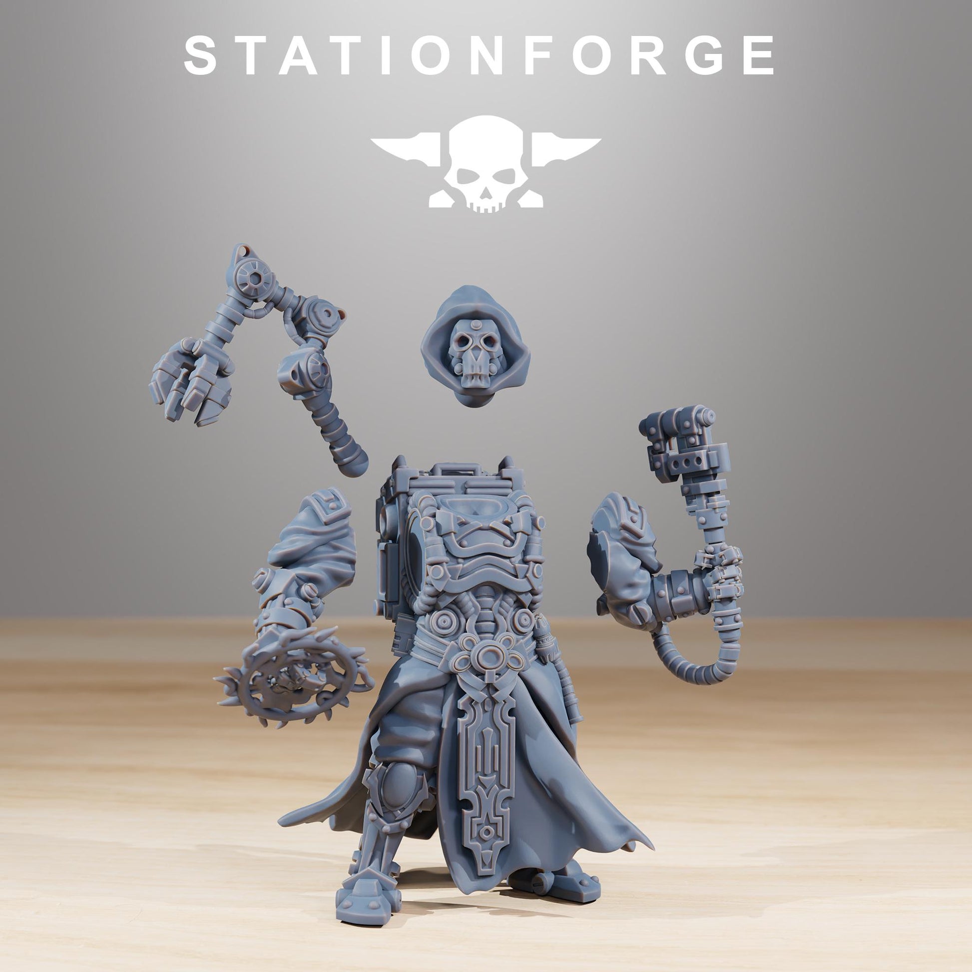 Scavenger Techno Priest | Station Forge | Marines | Wargaming | Infantry | Soldiers