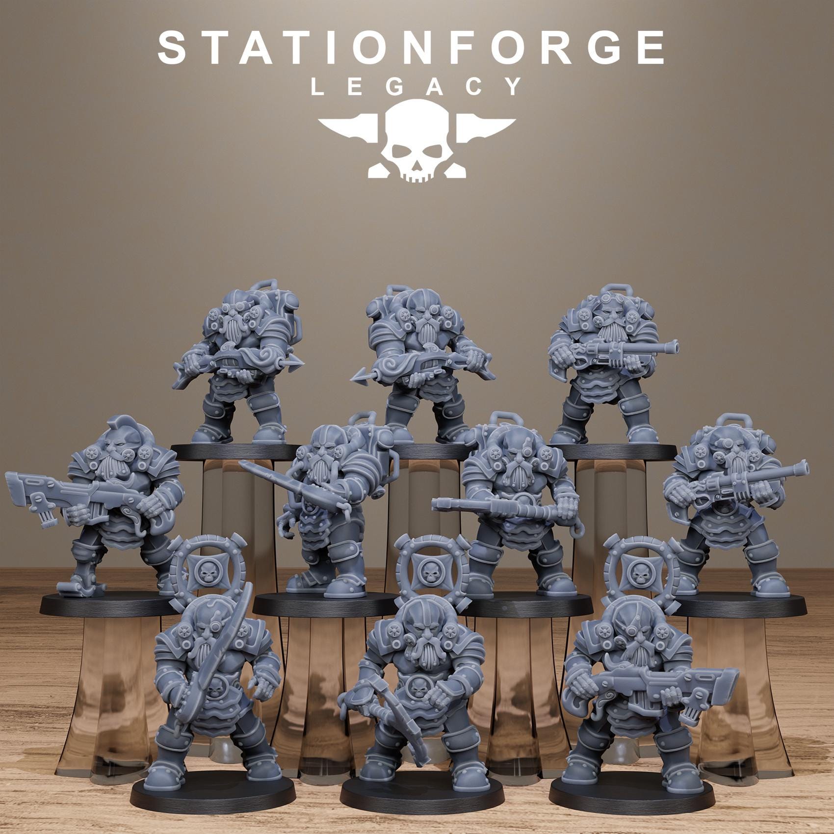 Ironvale Infantry | Station Forge Legacy | Wargaming | Infantry