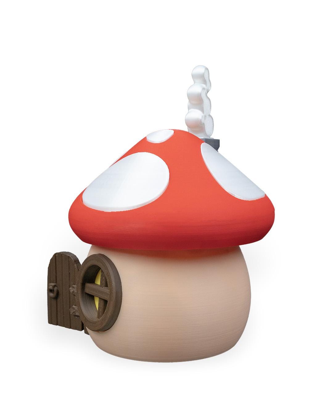 Magical Mushroom Fairy House | 3D Printed Fairy Cottage | Enchanted Mushroom Home | Fantasy Decor for Cosplay | Whimsical Home Accent