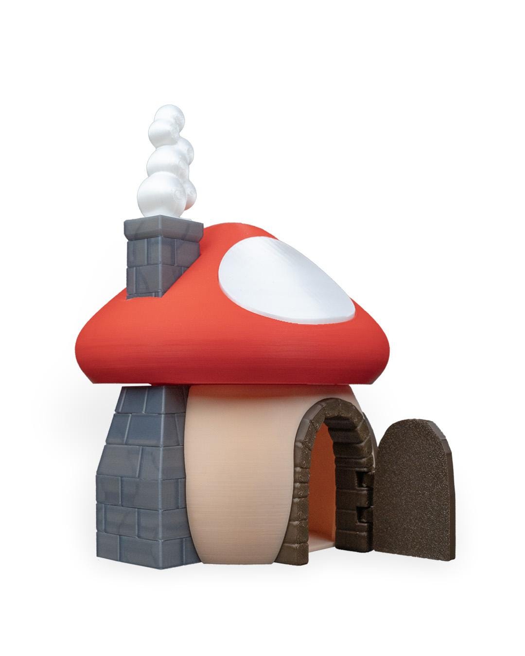 Magical Mushroom Fairy House | 3D Printed Fairy Cottage | Enchanted Mushroom Home | Fantasy Decor for Cosplay | Whimsical Home Accent