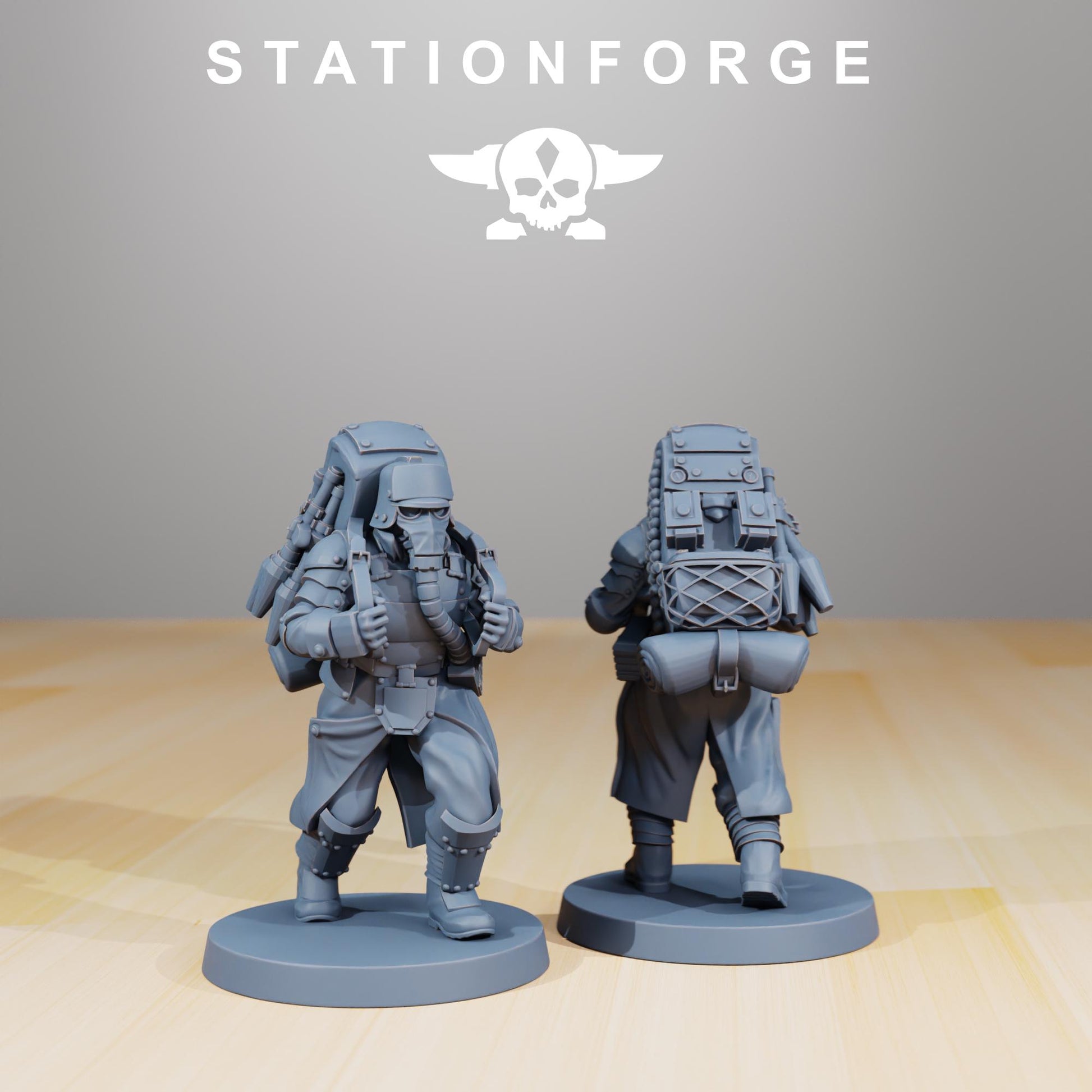 GrimGuard Armour Squad | Station Forge | Wargaming | Infantry | Soldiers