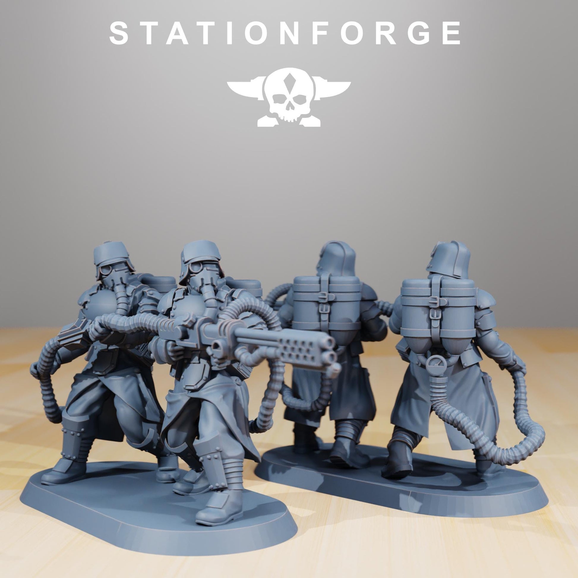 GrimGuard Armour Squad | Station Forge | Wargaming | Infantry | Soldiers
