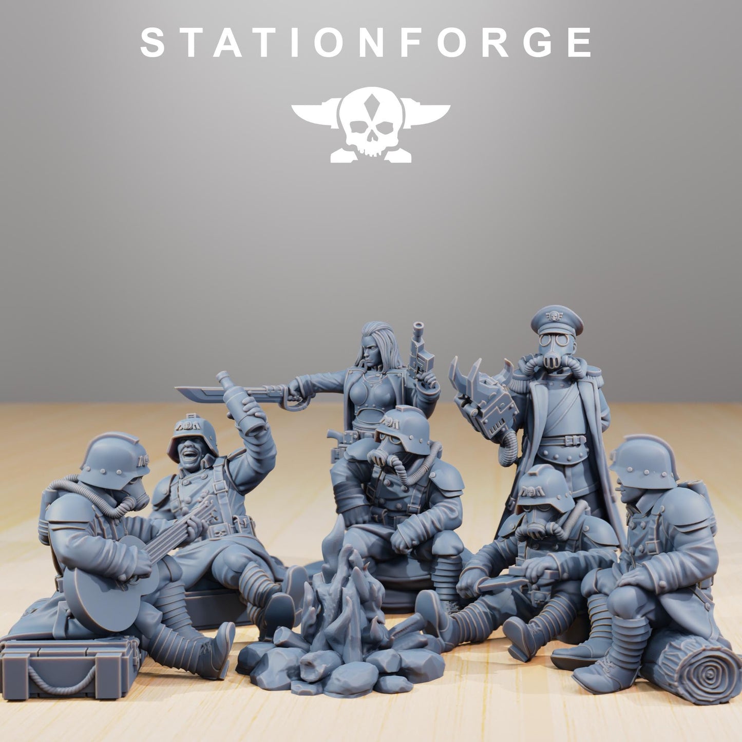 GrimGuard Bundle | Station Forge | Marines | Wargaming | Infantry | Soldiers