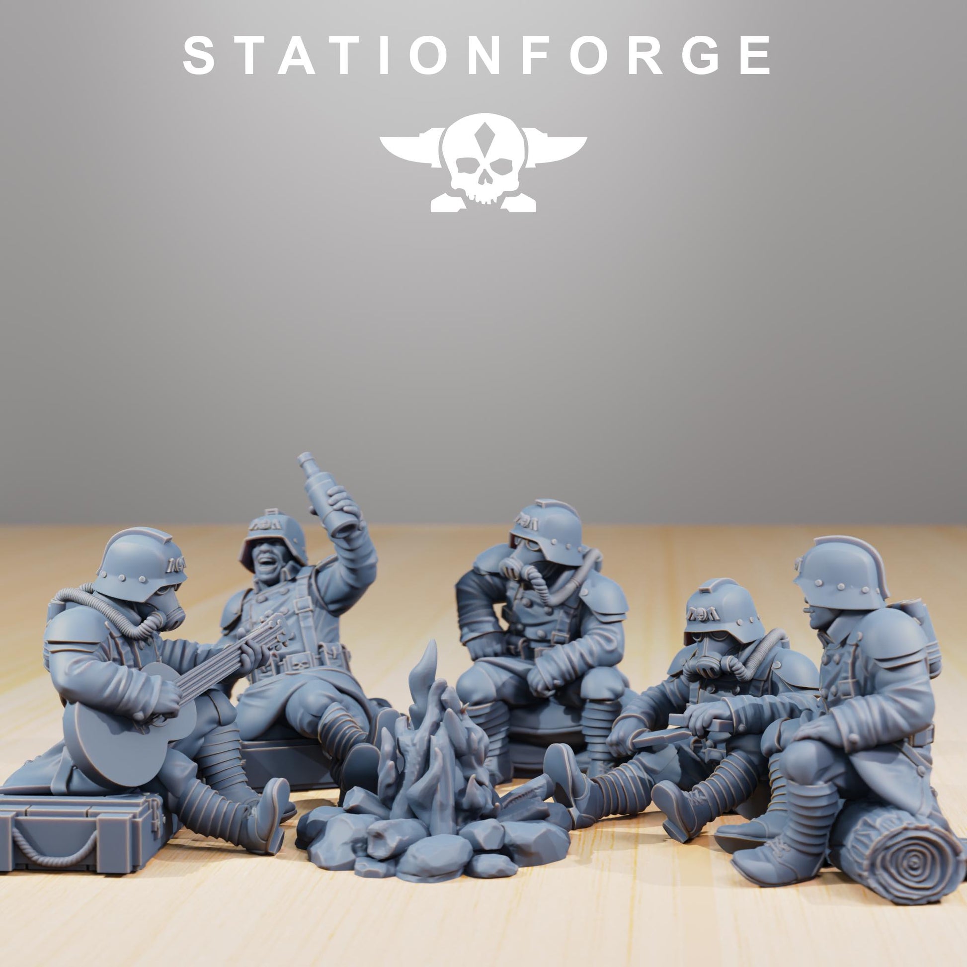 GrimGuard Bundle | Station Forge | Marines | Wargaming | Infantry | Soldiers
