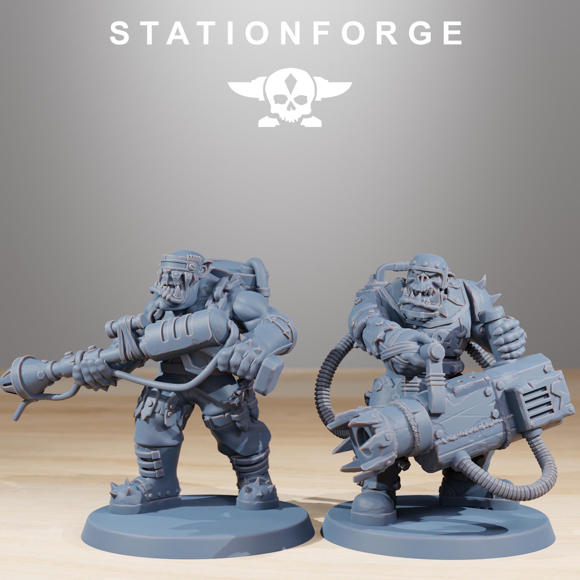 Orkaz Skillers | Station Forge | Orkaz | Wargaming | Ork | Orcs |
