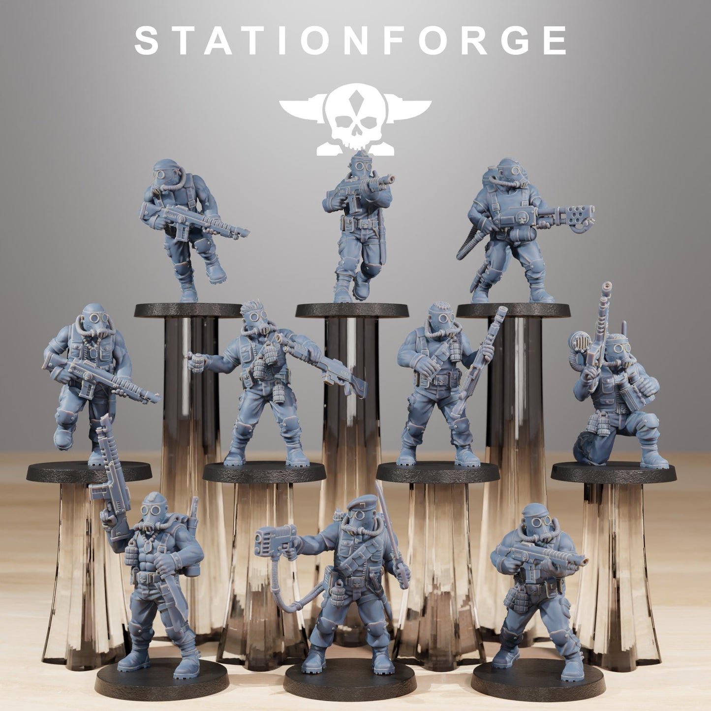 GrimGuard Jungle Fighters | Station Forge | Marines | Wargaming | Infantry | Soldiers