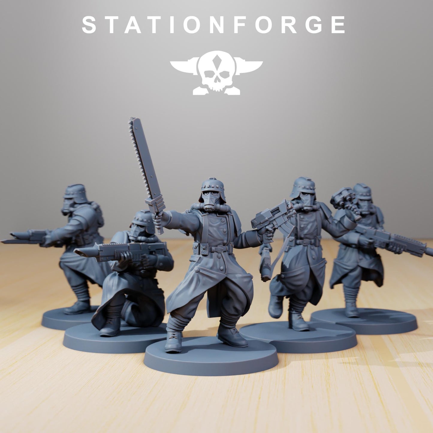 GrimGuard Trench Runners | Station Forge | Wargaming
