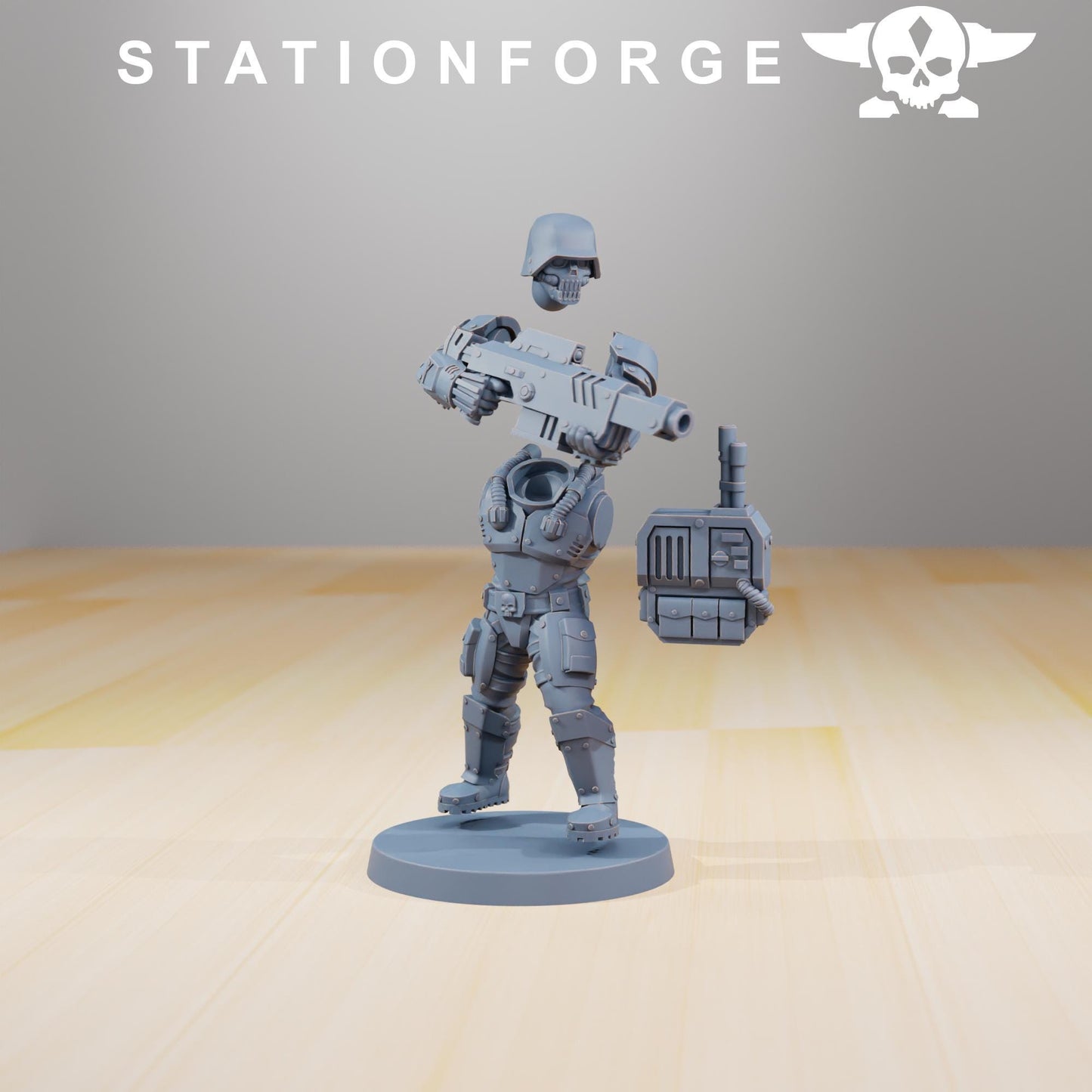 National Guard Infantry | Station Forge | Wargaming | Grim dark future wargaming | Mutants | sci-fi tabletop