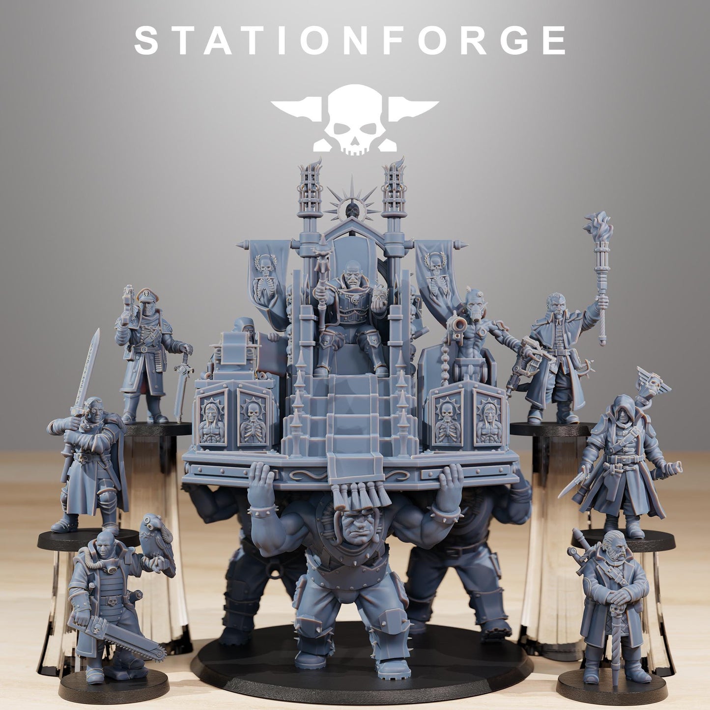National Guard Royals | Station Forge | Wargaming | Grim dark future wargaming | Mutants | sci-fi tabletop