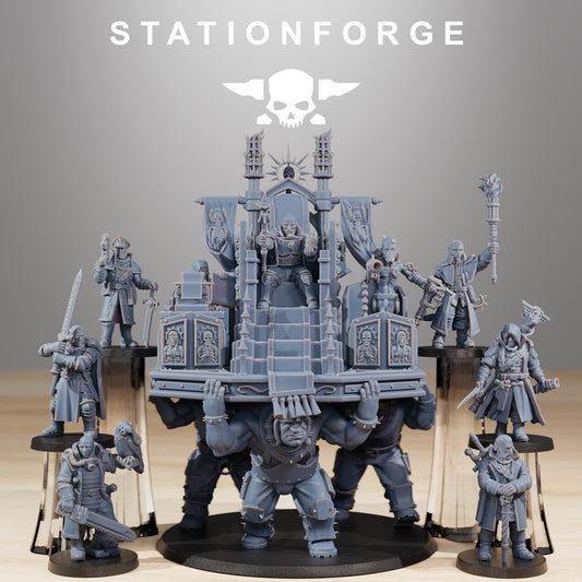National Guard Royals | Station Forge | Wargaming | Grim dark future wargaming | Mutants | sci-fi tabletop