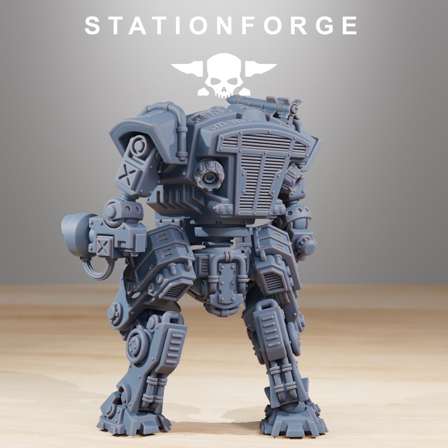 National Guard Warmech | Station Forge | Wargaming | Grim dark future wargaming | Mutants | sci-fi tabletop