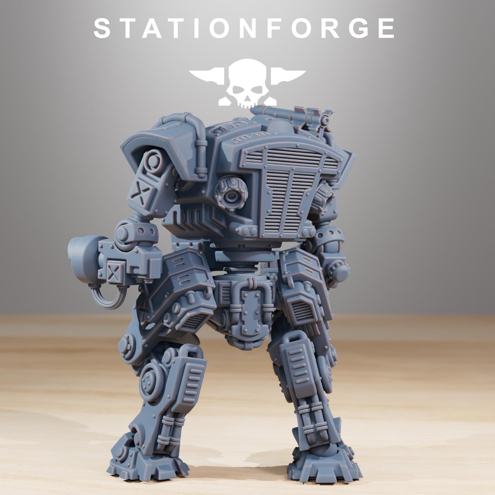 National Guard Warmech | Station Forge | Wargaming | Grim dark future wargaming | Mutants | sci-fi tabletop