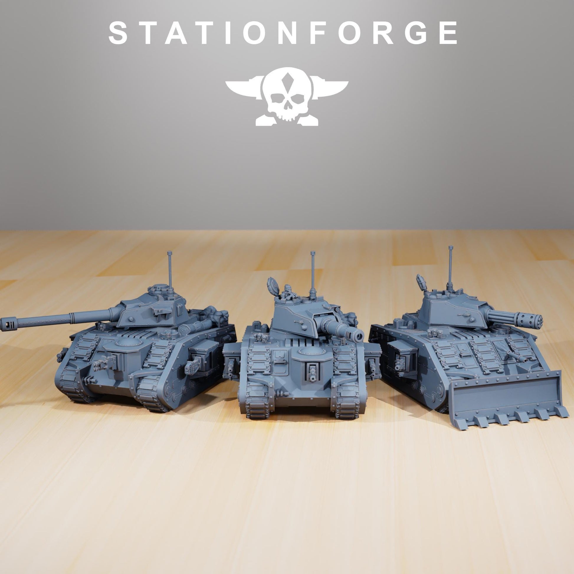 GrimGuard Battle Tank | Station Forge | Wargaming