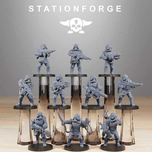 GrimGuard Commandos | Station Forge | Wargaming