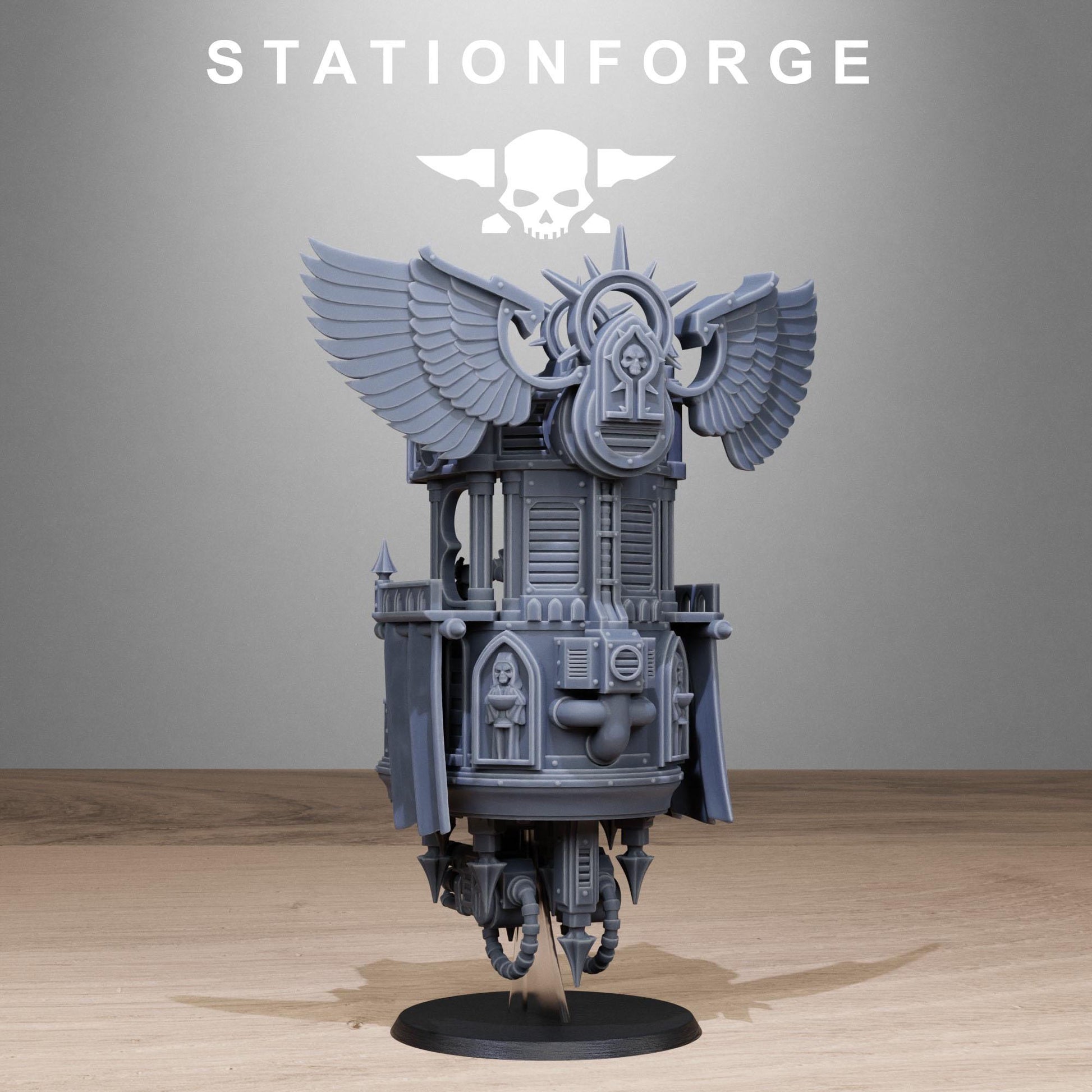 Vodalites Flying Throne | Station Forge | Wargaming | Tabletop miniatures | Grim dark future wargames