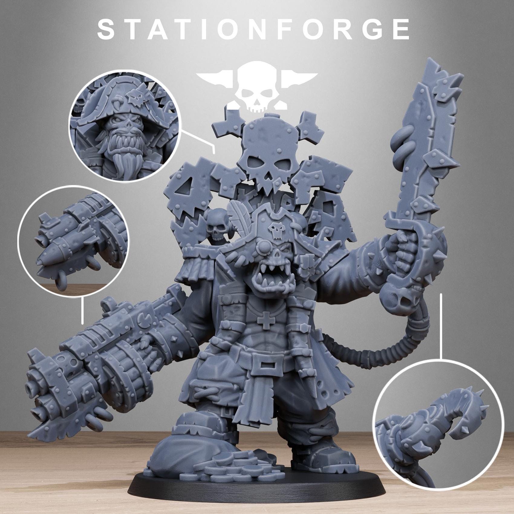 Orkaz Pirate | Station Forge | Wargaming | Wargaming proxy HQ