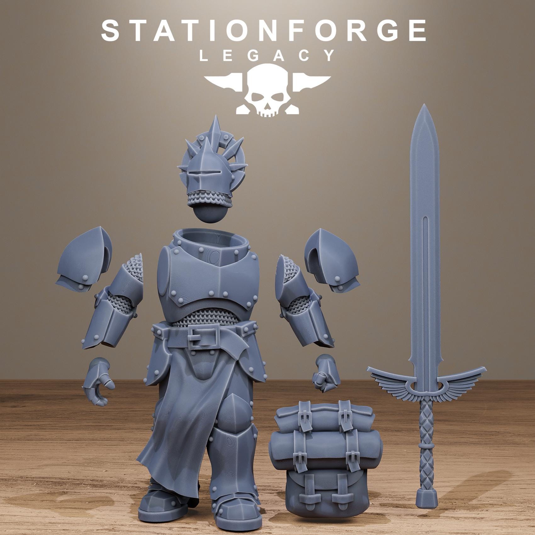 Solaris Greatswordsmen | Station Forge | Marines | Wargaming | Infantry | Soldiers