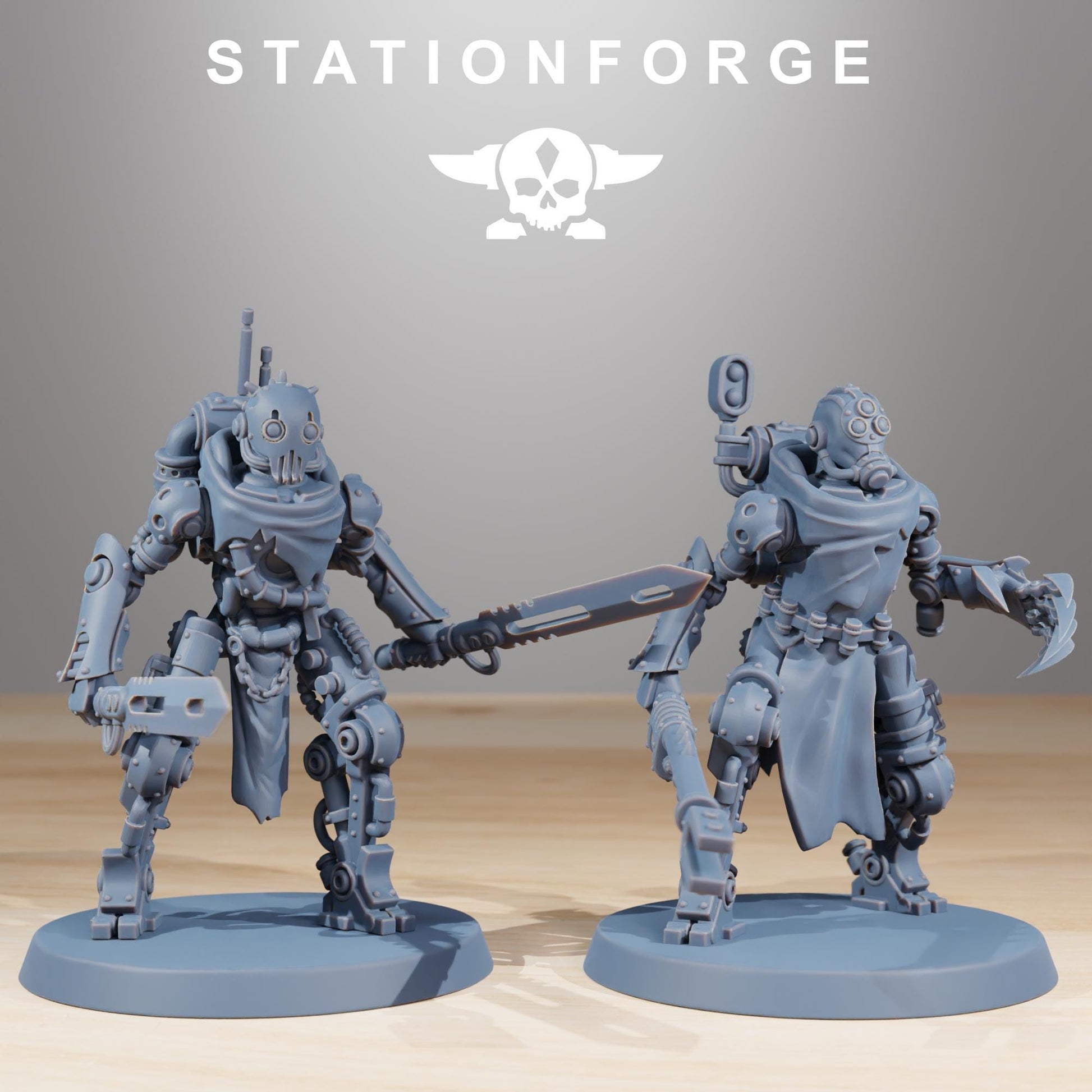 Scavenger Junkbots Builder Kit | Station Forge | Marines | Wargaming | Infantry | Soldiers