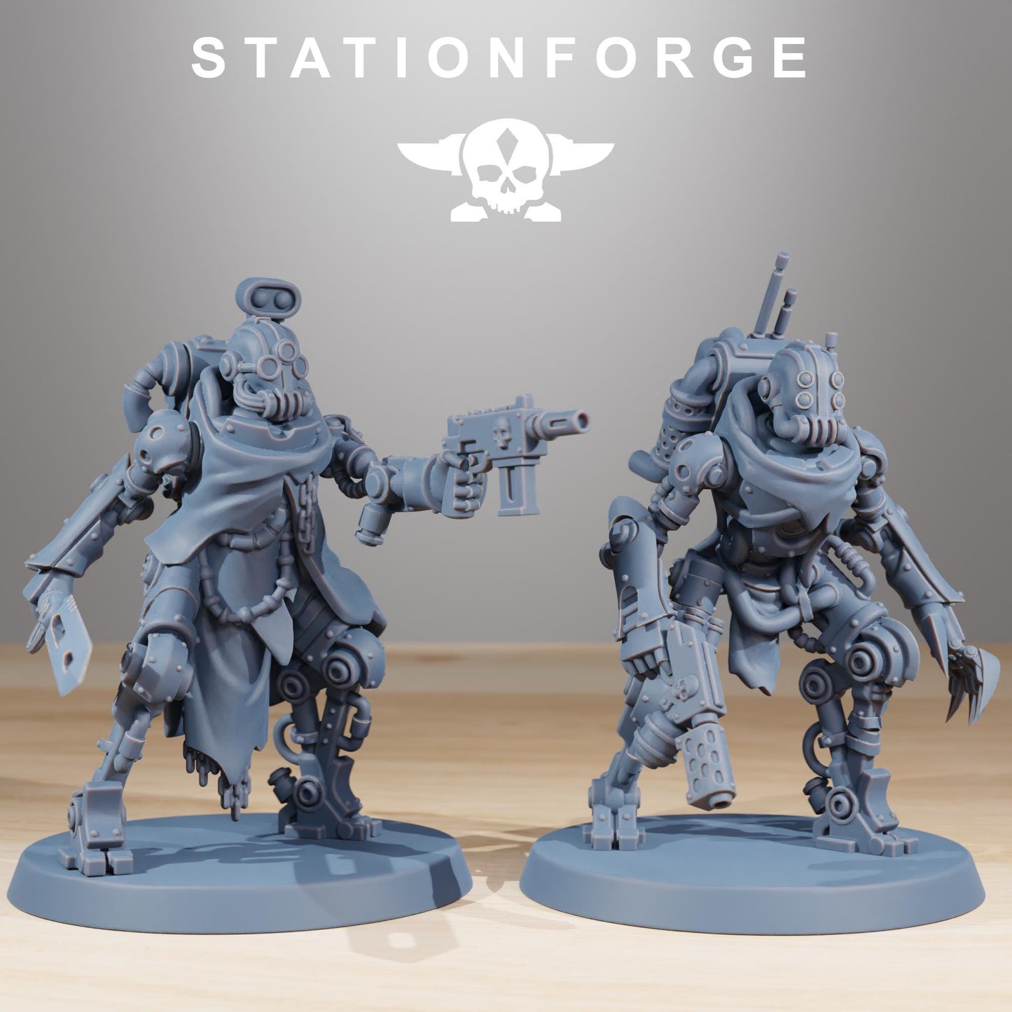 Scavenger Junkbots Builder Kit | Station Forge | Marines | Wargaming | Infantry | Soldiers