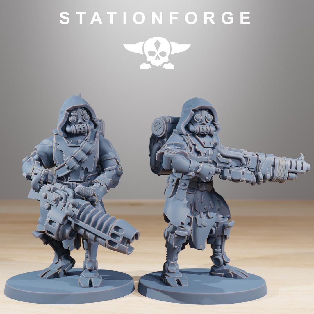 Scavenger Rangers Builder Kit | Station Forge | Marines | Wargaming | Infantry | Soldiers