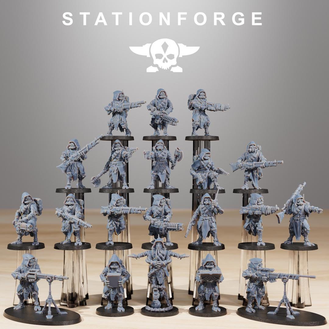 Scavenger Rangers Builder Kit | Station Forge | Marines | Wargaming | Infantry | Soldiers