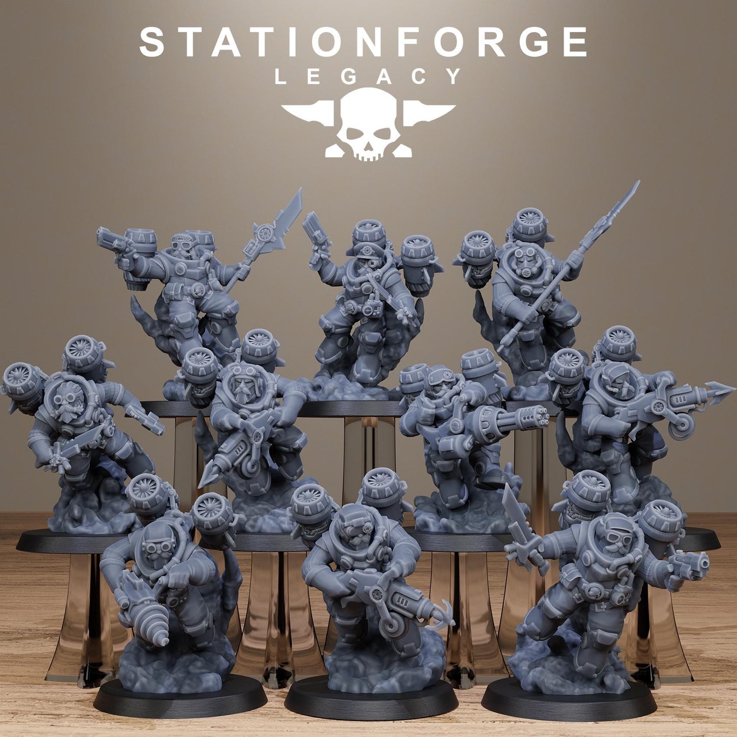 Ironvale Skyreapers | Station Forge Legacy | Wargaming | Infantry