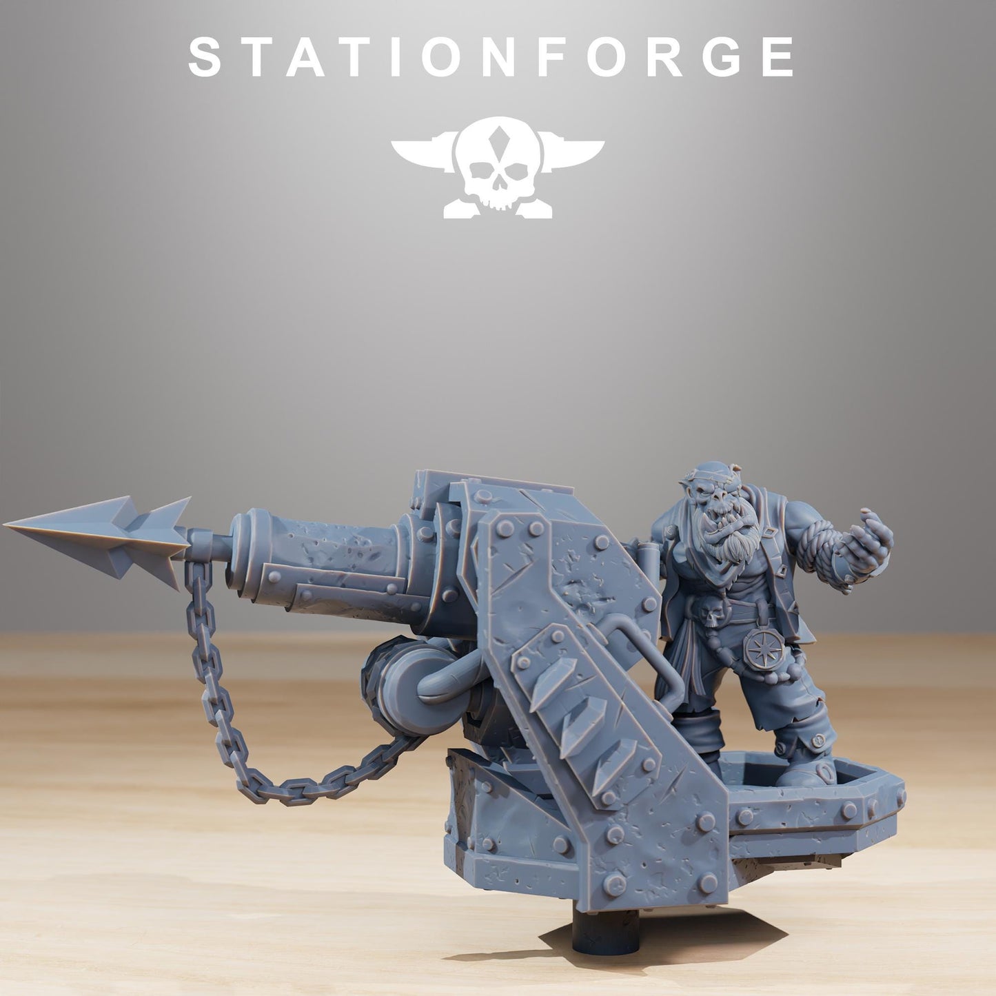 Orkaz Death Mounta | Orkaz | Orc | Grimdark Future | Sci Fi | Space | Table Top | Station Forge | tabletop Wargaming | High Quality Minis
