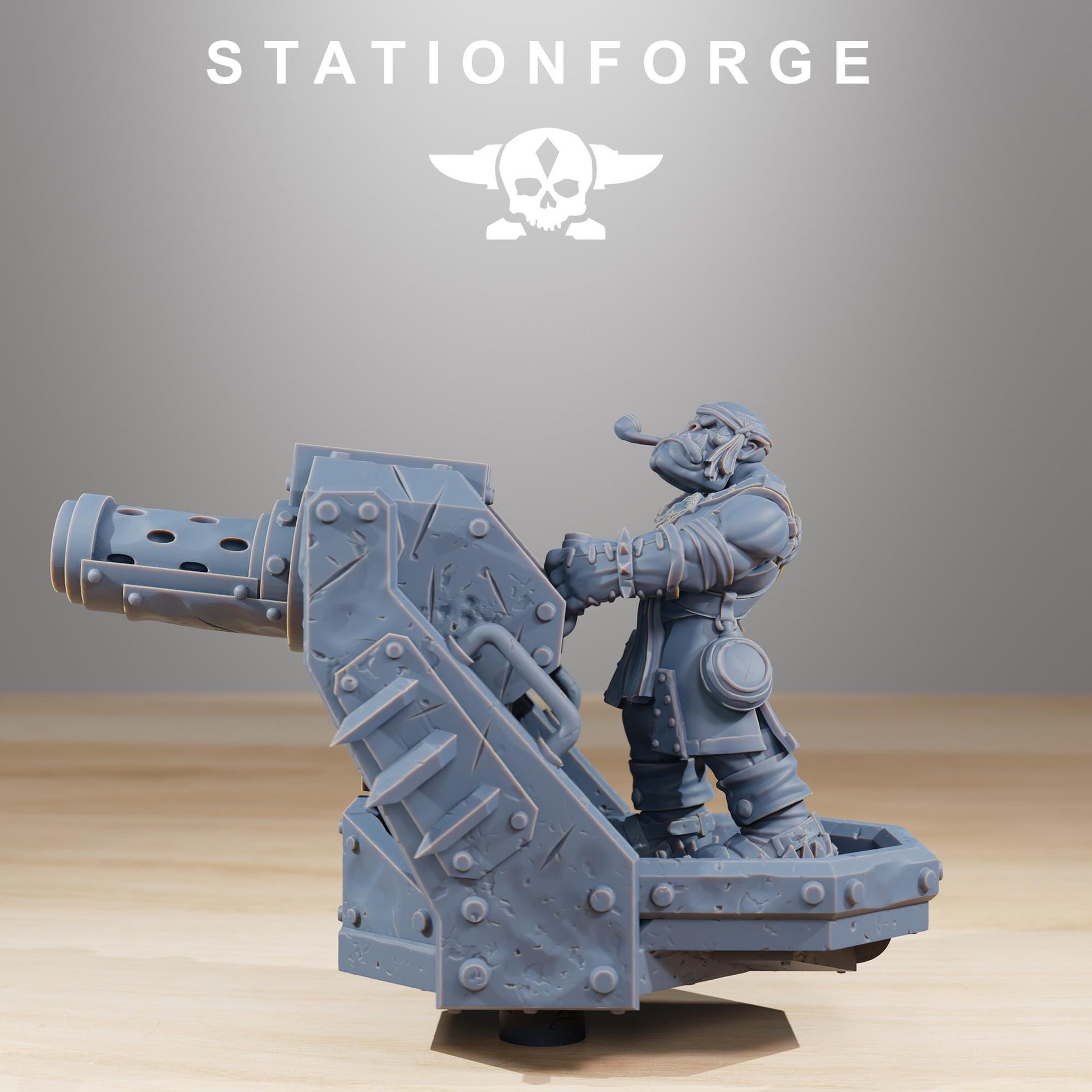Orkaz Death Mounta | Orkaz | Orc | Grimdark Future | Sci Fi | Space | Table Top | Station Forge | tabletop Wargaming | High Quality Minis