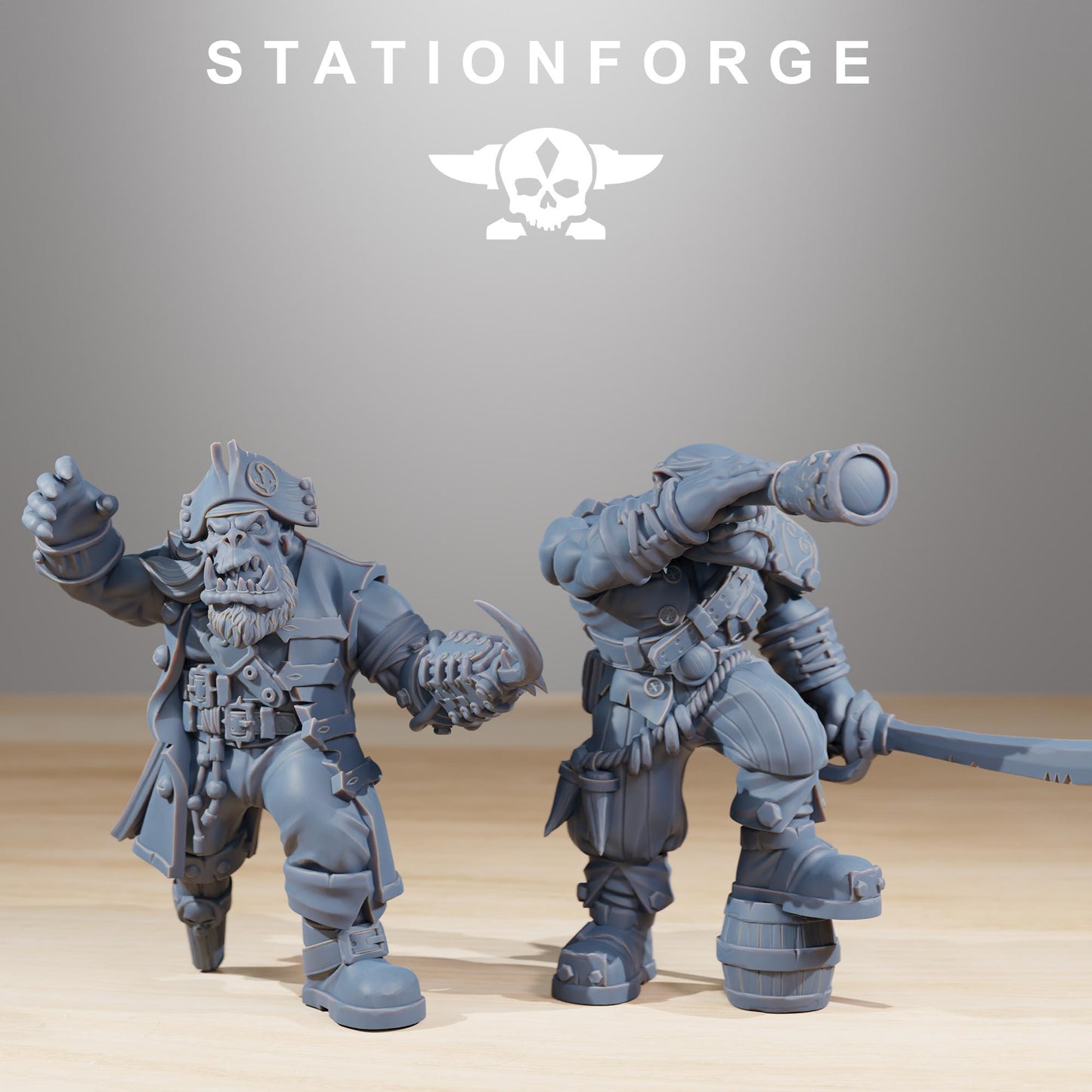 Orkaz Death Mounta | Orkaz | Orc | Grimdark Future | Sci Fi | Space | Table Top | Station Forge | tabletop Wargaming | High Quality Minis