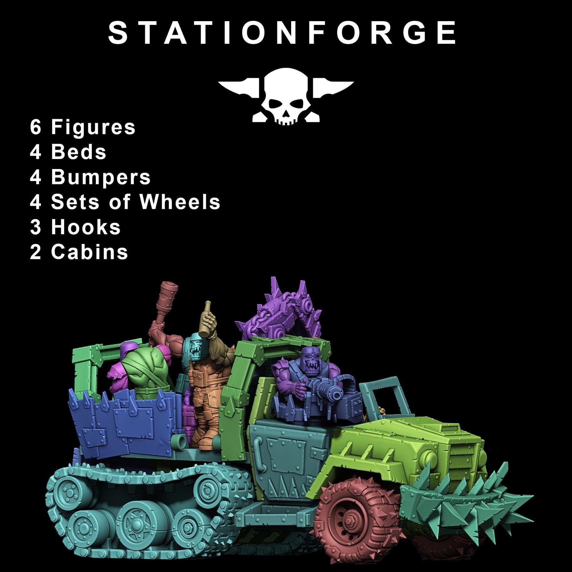 Orkaz Party Wagon | Station Forge | Wargaming | Wargaming proxy HQ