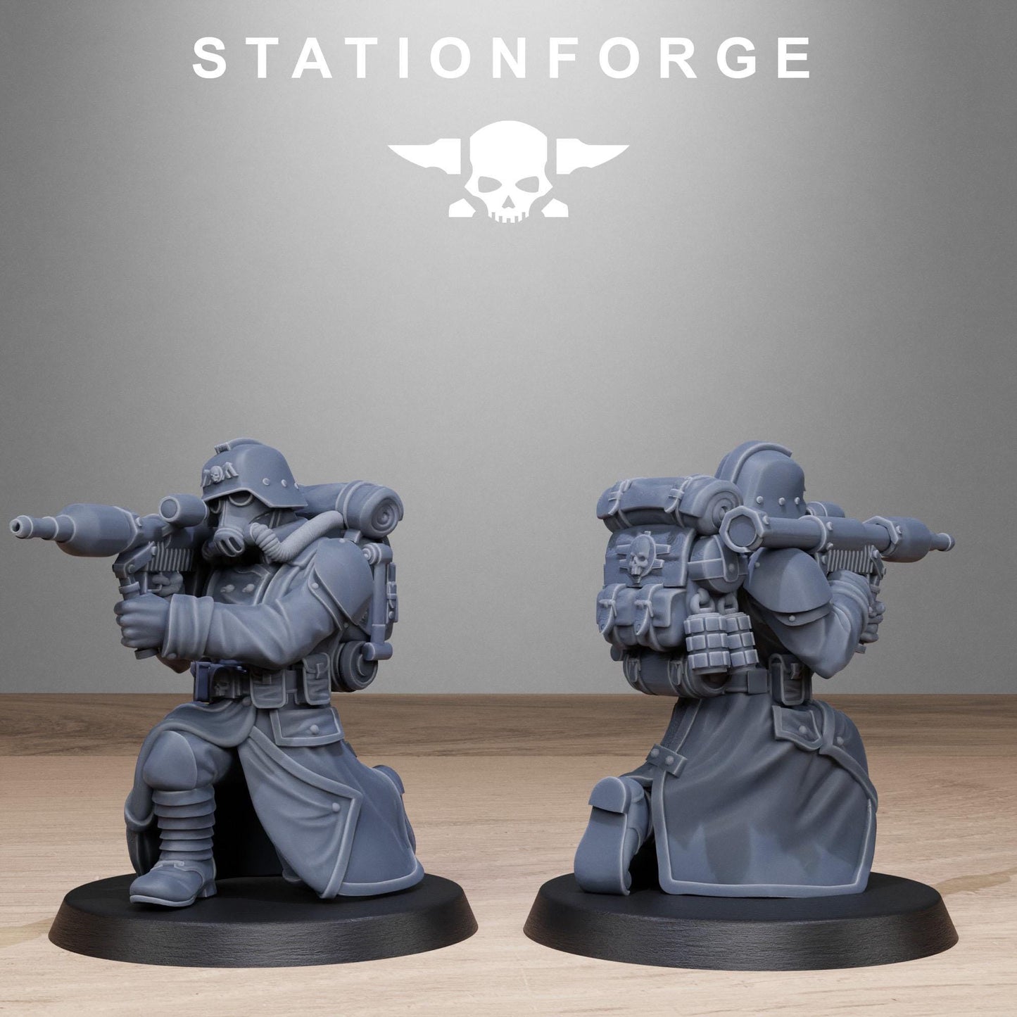 GrimGuard Rocketeers | Station Forge | Wargaming | Infantry | Soldiers