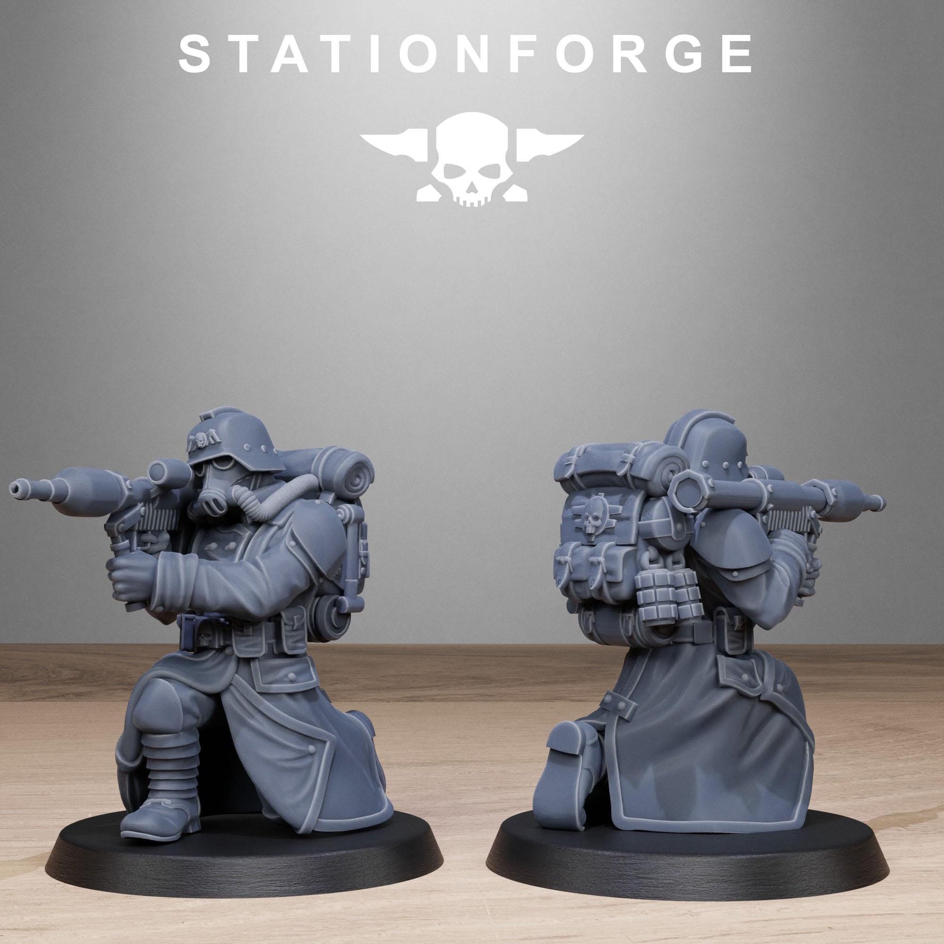 GrimGuard Rocketeers | Station Forge | Wargaming | Infantry | Soldiers
