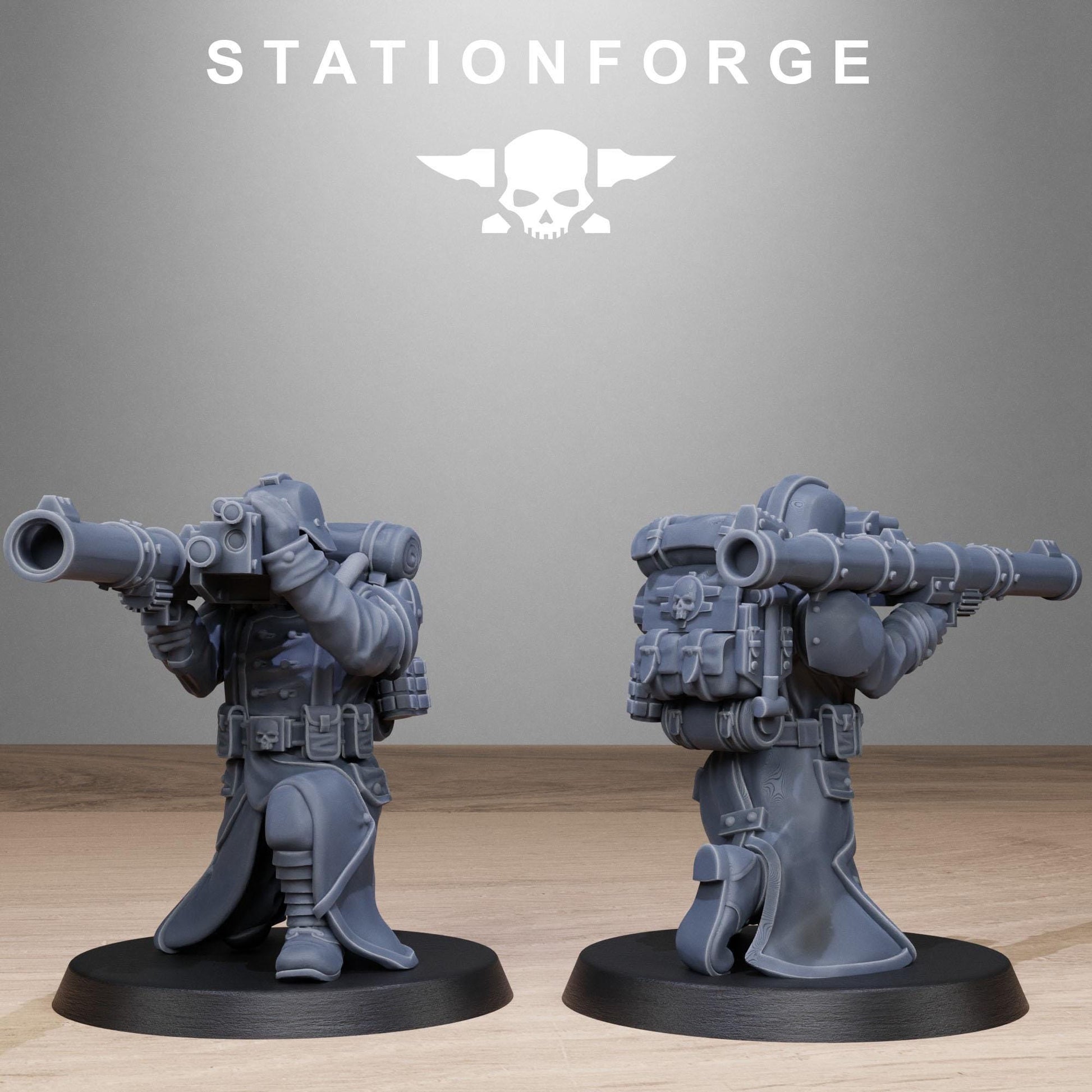 GrimGuard Rocketeers | Station Forge | Wargaming | Infantry | Soldiers