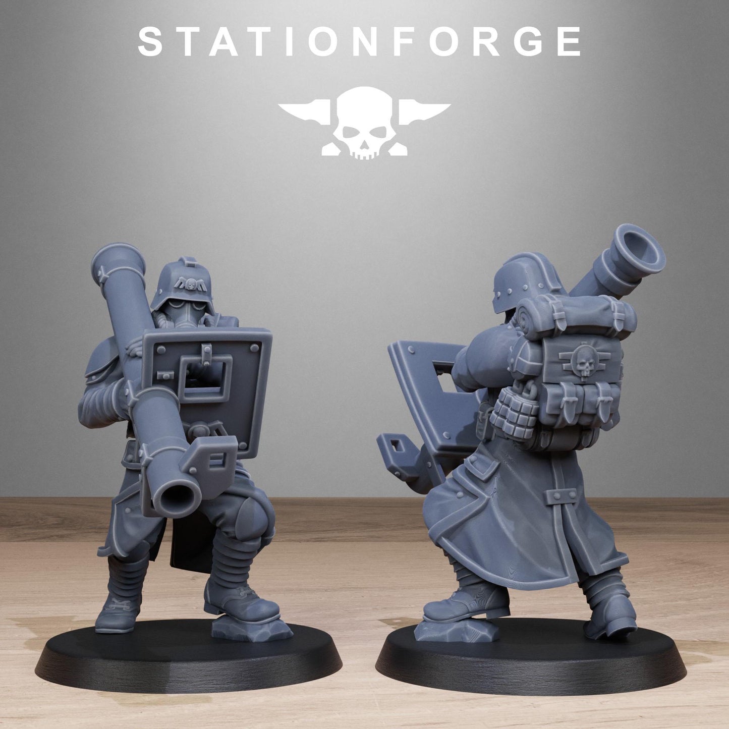 GrimGuard Rocketeers | Station Forge | Wargaming | Infantry | Soldiers