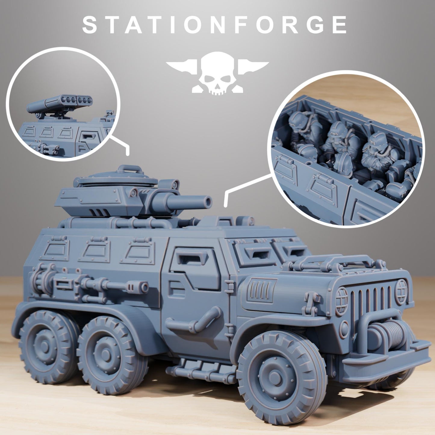 GrimGuard Armored Vehicle | Station Forge | Wargaming