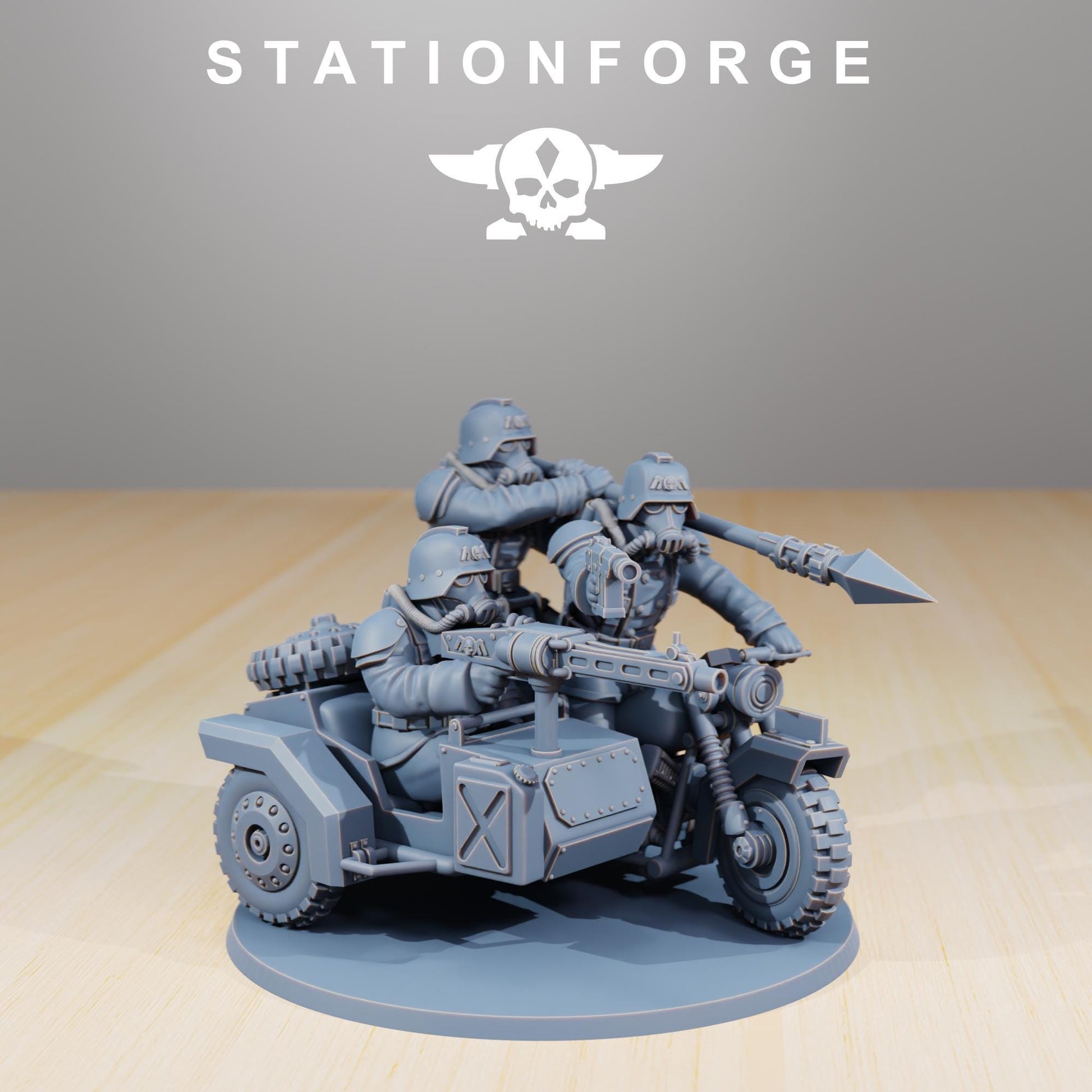 GrimGuard Death Bikers | Station Forge | Wargaming | Infantry | Soldiers