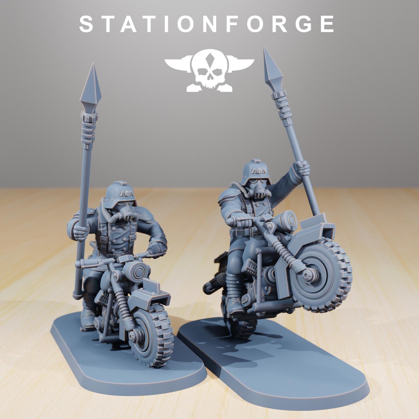 GrimGuard Death Bikers | Station Forge | Wargaming | Infantry | Soldiers